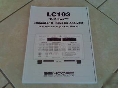 lc103 sencore manual